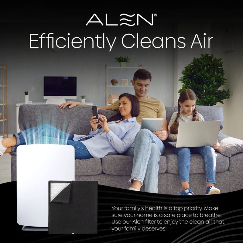 Alen Air Filter BF35-Pure Replacement HEPA Filter for BreatheSmart Classic Air Purifier - Captures Allergens, Dust, & Mold (1 FIlter) - Image 2
